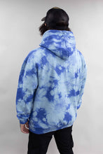 Load image into Gallery viewer, BLUE &#39; TIE DYE &#39; BASIC HOODIE!
