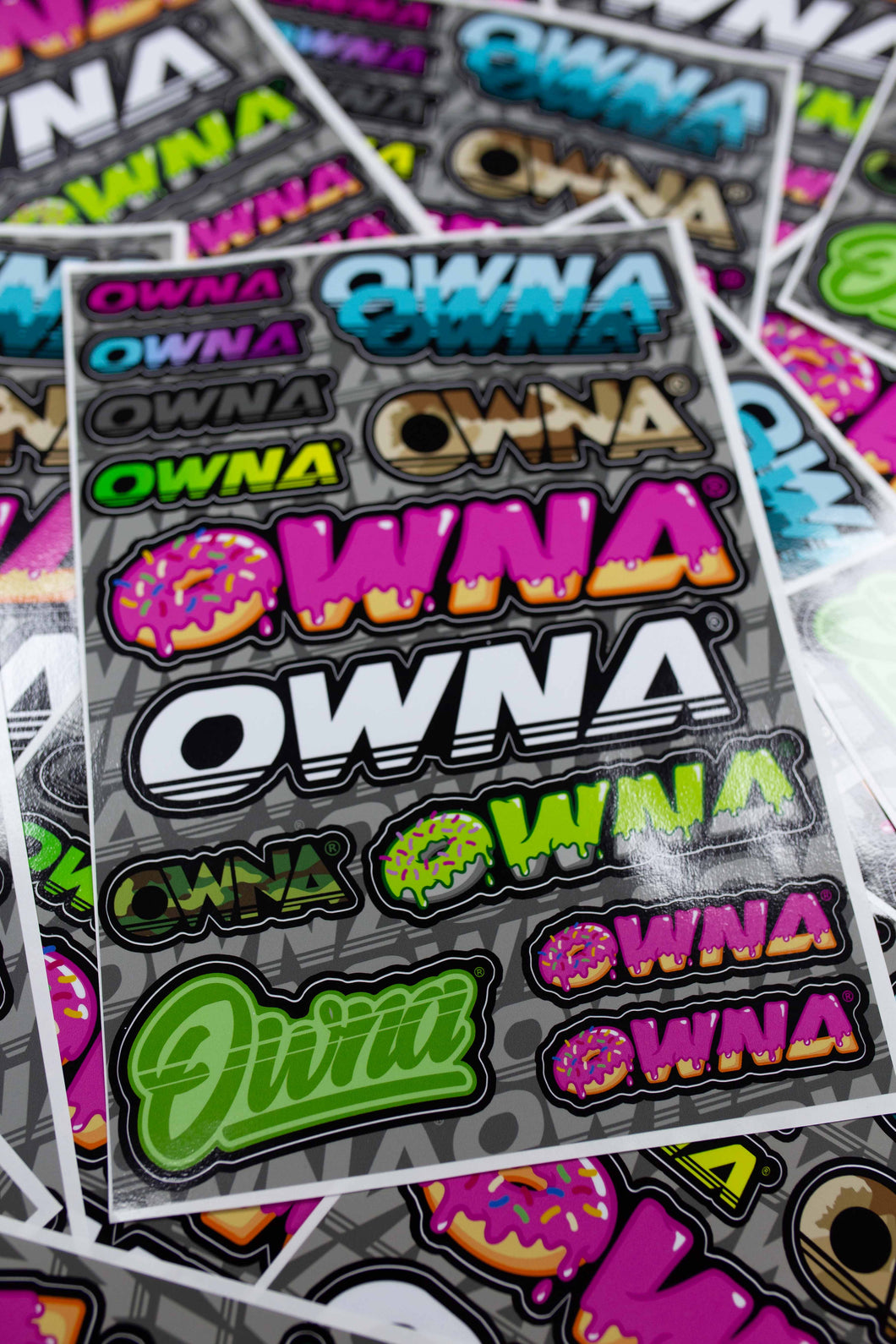' OWNA ' STICKER SHEET!