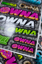 Load image into Gallery viewer, &#39; OWNA &#39; STICKER SHEET!