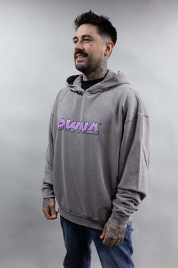 ' ACID WASHED ' DONUTS OVERSIZE HOODIE