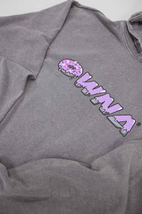 ' ACID WASHED ' DONUTS OVERSIZE HOODIE
