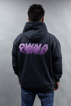 Load image into Gallery viewer, ' OWNA STACKED ' LILAC BASIC HOODIE!