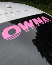 Load image into Gallery viewer, PINK ' OWNA ' STICKER