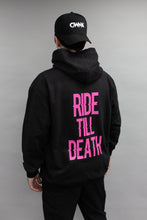 Load image into Gallery viewer, &#39; RIDE TILL DEATH &#39; BASIC HOODIE