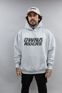 ' OWNA RIDERS ' RELAX FIT HOODIE
