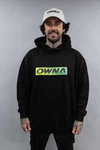 OWNA ' GREEN FADE ' BASIC HOODIE!