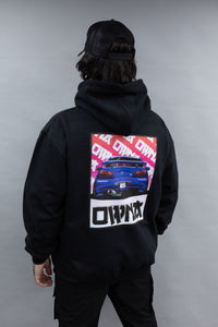 R34 SKYLINE BASIC HOODIE!