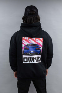 R34 SKYLINE BASIC HOODIE!