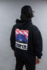 R34 SKYLINE BASIC HOODIE!