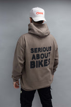 Load image into Gallery viewer, &#39; SERIOUS ABOUT BIKES &#39; BASIC HOODIE!