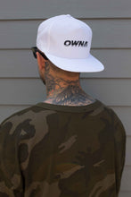 Load image into Gallery viewer, &#39; STAMP &#39; WHITE SNAPBACK