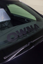 Load image into Gallery viewer, &#39; OWNA &#39; Black Car Sticker / Banner