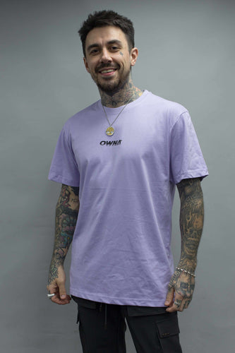 LILAC ' STAMP ' T-SHIRT