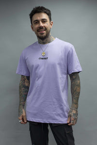 LILAC ' STAMP ' T-SHIRT