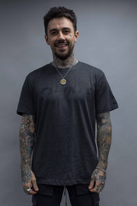 ' BLACK & CHARCOAL ' T-SHIRT