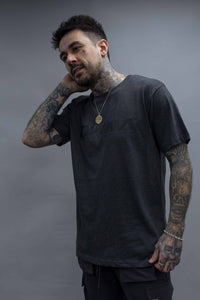' BLACK & CHARCOAL ' T-SHIRT