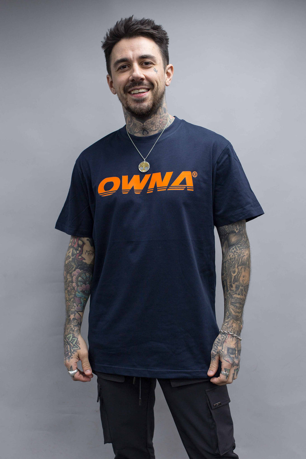 ' OWNA ' VIBE ORANGE T_SHIRT