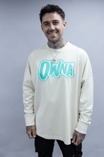 Load image into Gallery viewer, &#39; VIBE &#39; OVERSIZED LONG SLEEVE
