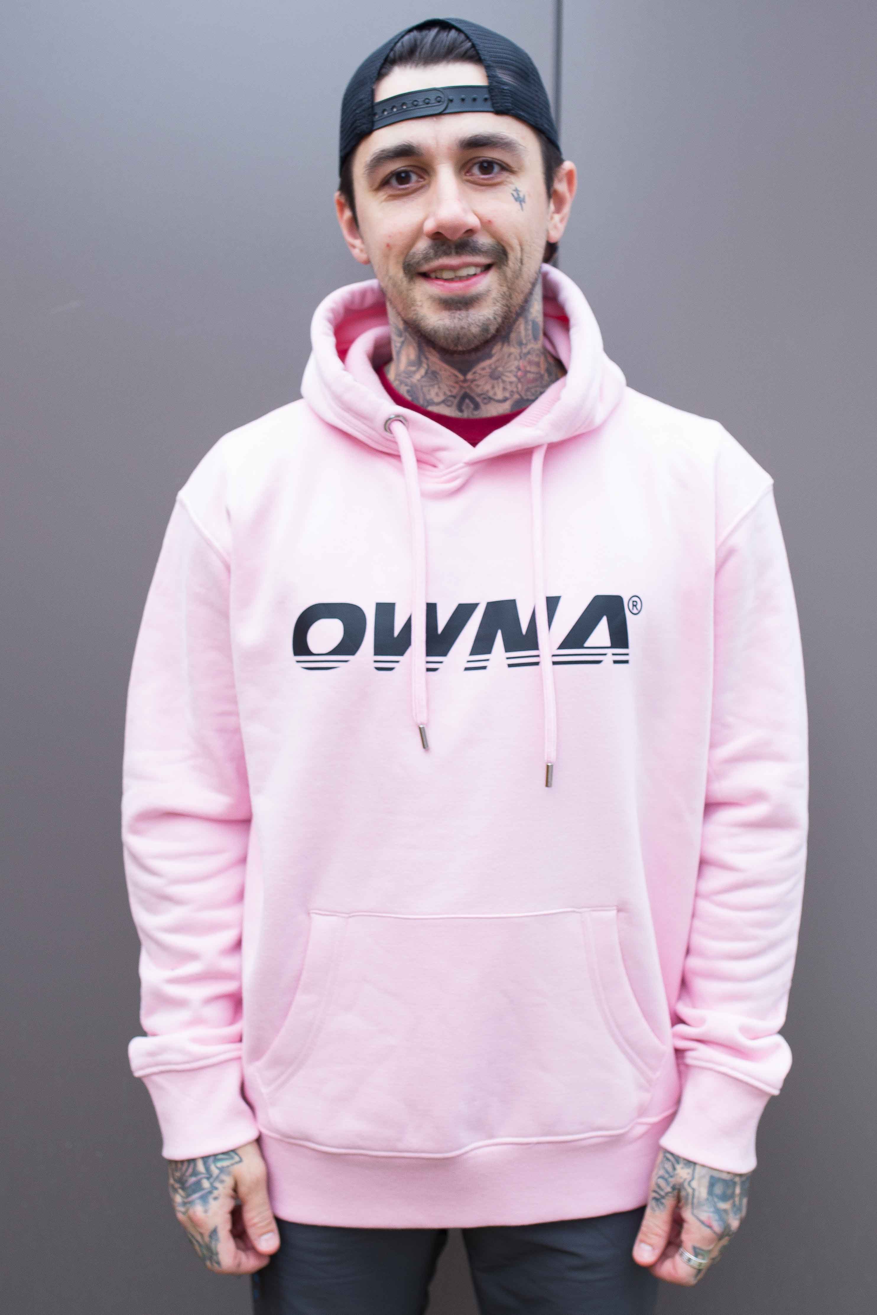 OWNA PINK HOODIE OWNAbrand