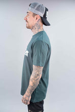 Load image into Gallery viewer, &#39; OWNA &#39; GREEN WASH T-SHIRT