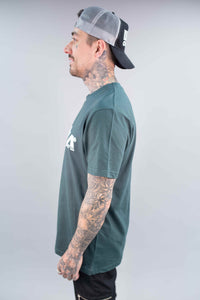 ' OWNA ' GREEN WASH T-SHIRT