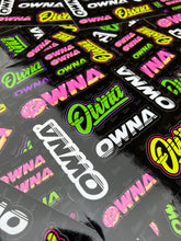Load image into Gallery viewer, &#39; OWNA &#39; A4 STICKERS